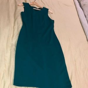 Banana Republic dress dark green size 4 like new